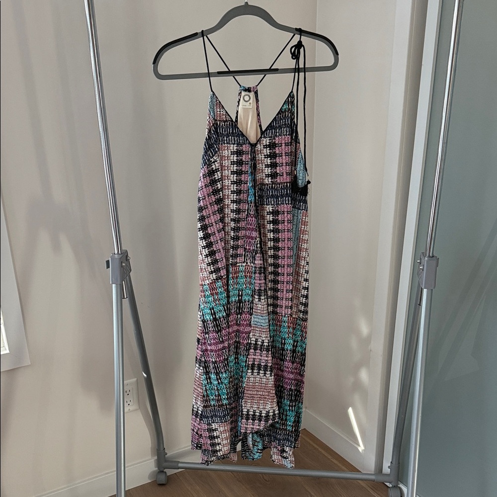 Anthropologie Akemi + Kin Maxi Dress | Boho Print | XS